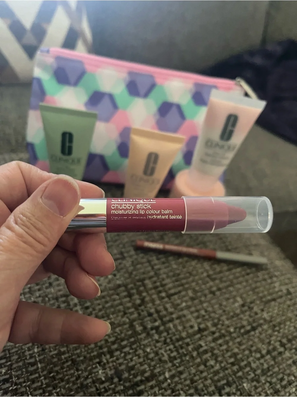 New Clinique 6 Piece w/Pouch